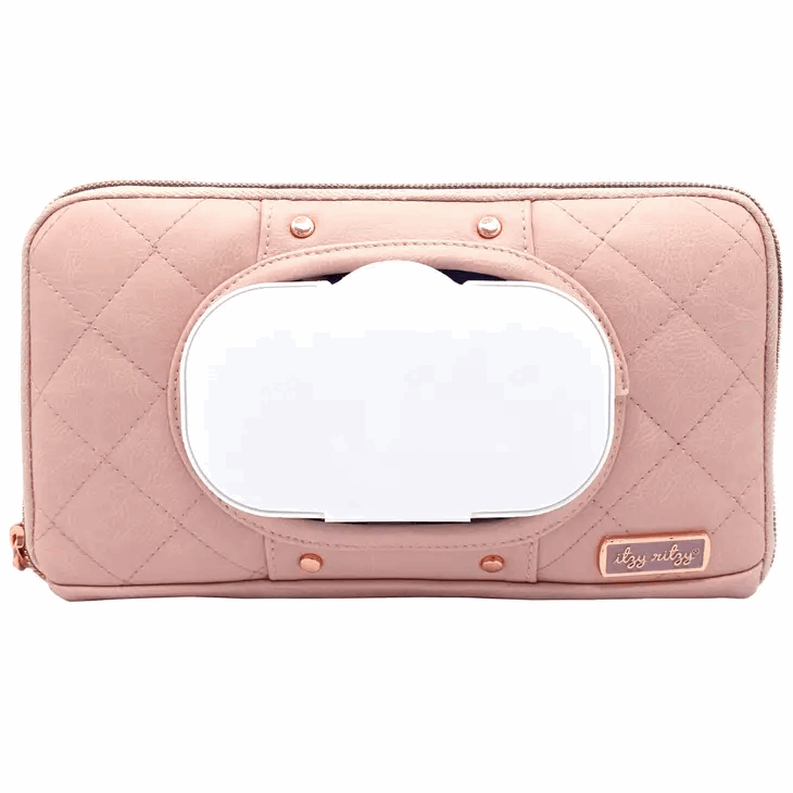 Blush Travel Wipes Case