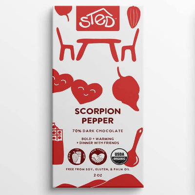 Scorpion Pepper Chocolate Bar