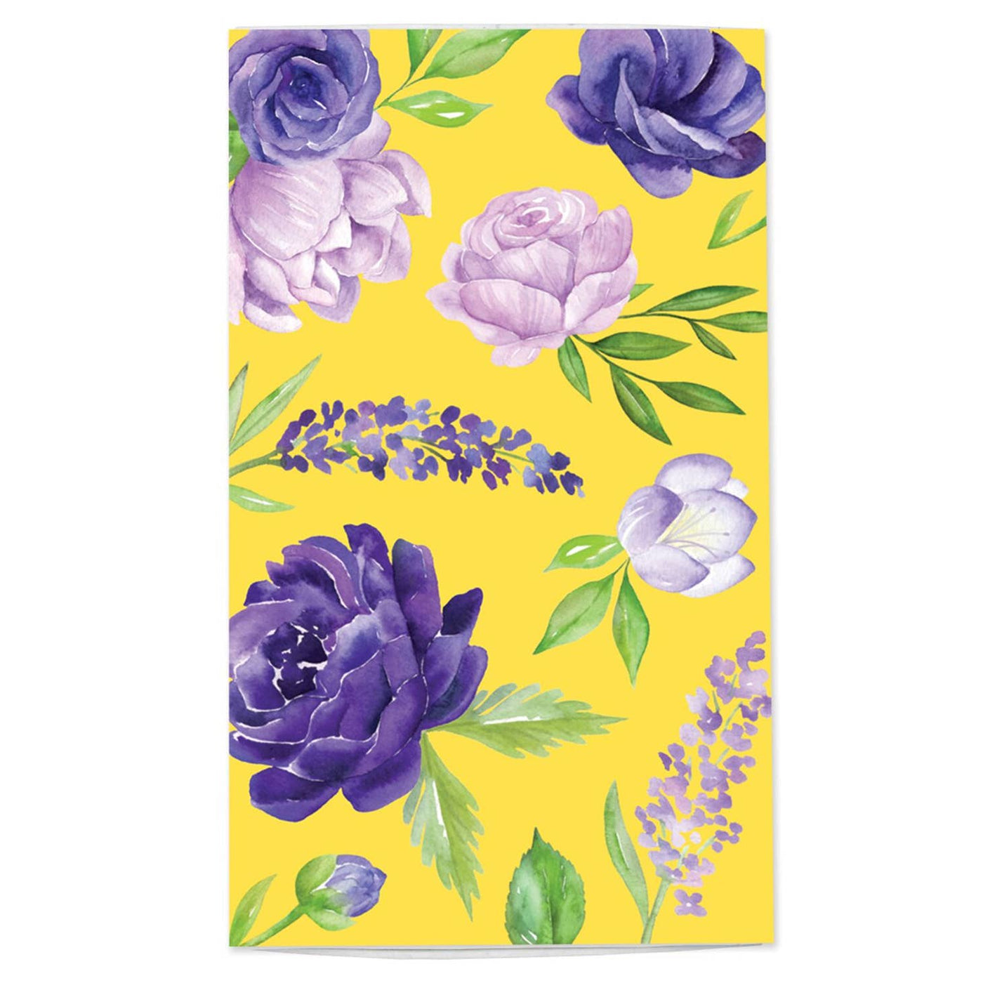 Violet & Yellow Floral By Frankie & Claude