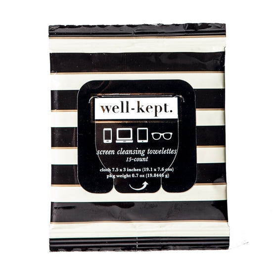Buckhead Screen Cleansing Towelettes/Tech Wipes by well-kept