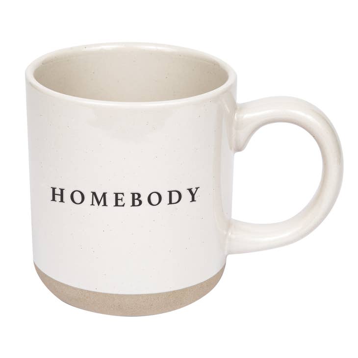 Homebody Stoneware Coffee Mug By Sweet Water Décor