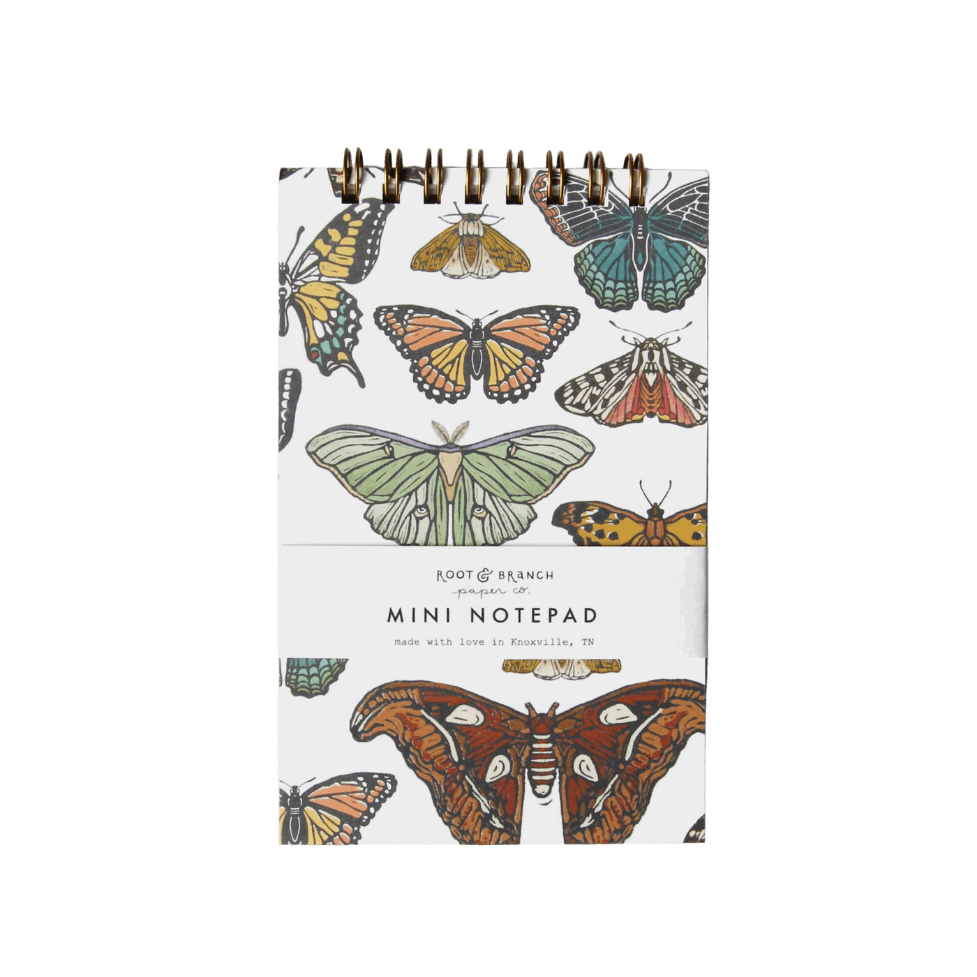 Butterfly + Moth Collection Mini Spiral Notepad