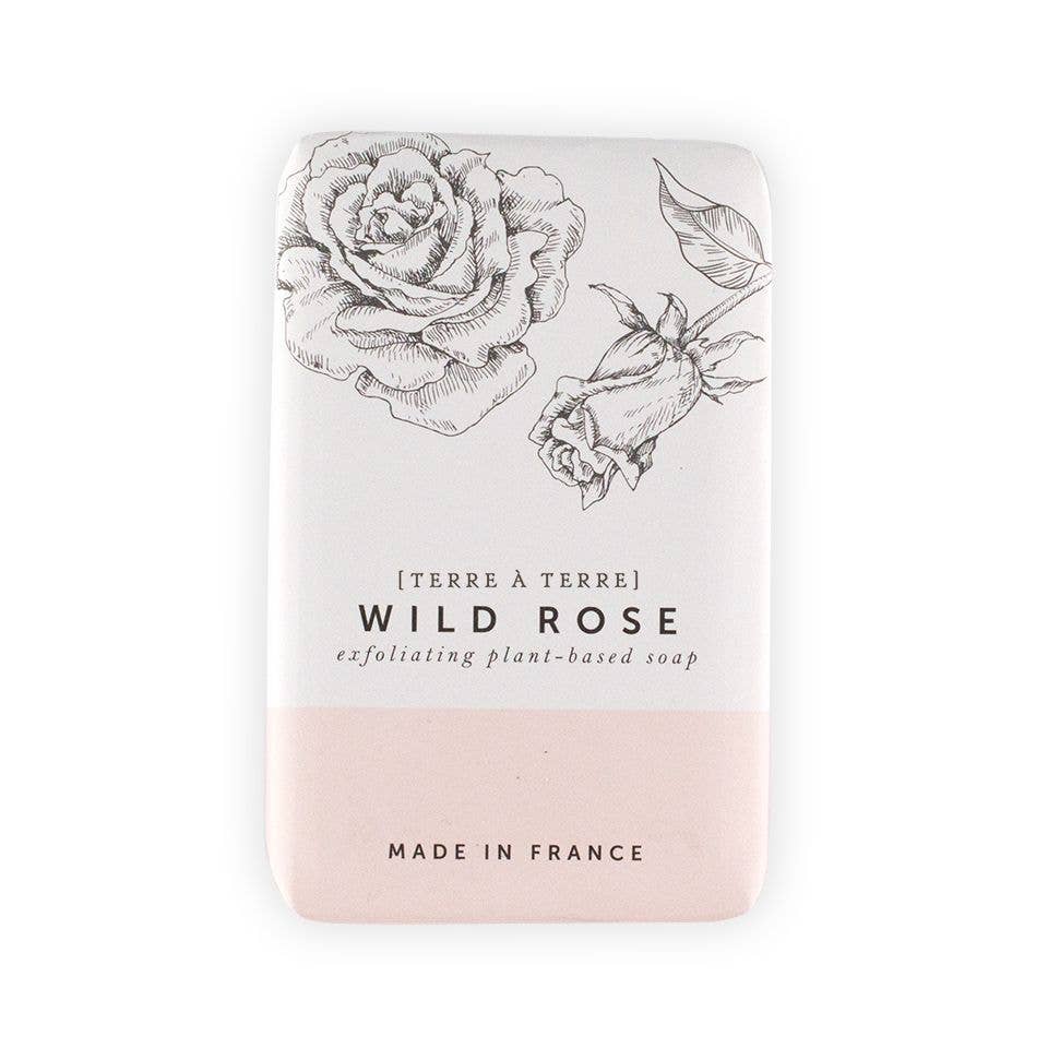 Terre A Terre Wild Rose Exfoliating Soap