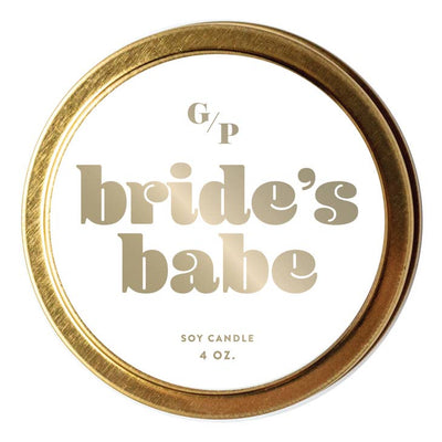 Bride's Babe Candle Tin