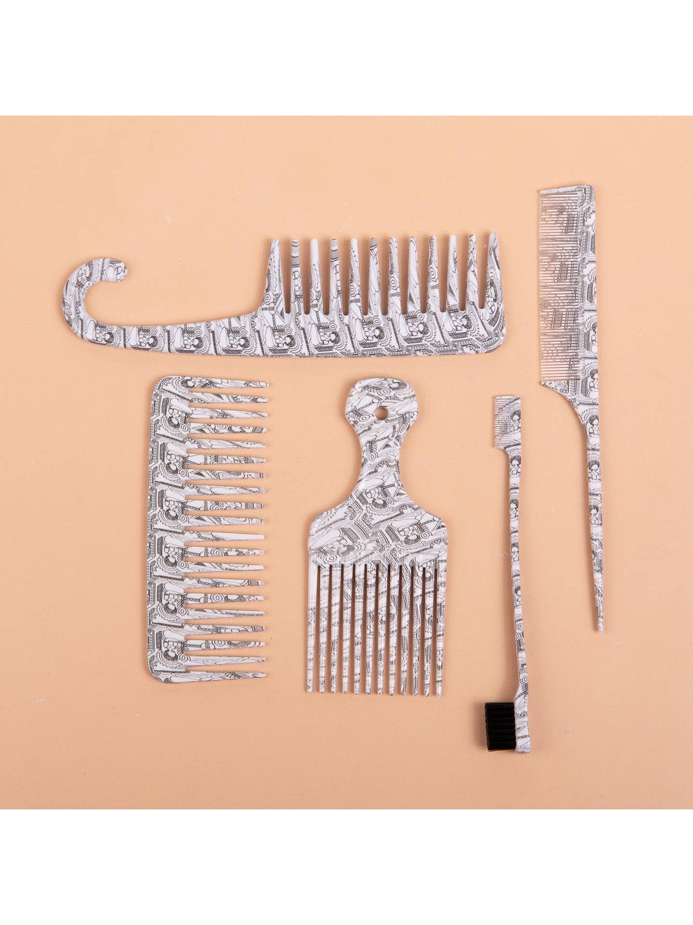 Supreme Goddess 5-Piece Styling Comb Set
