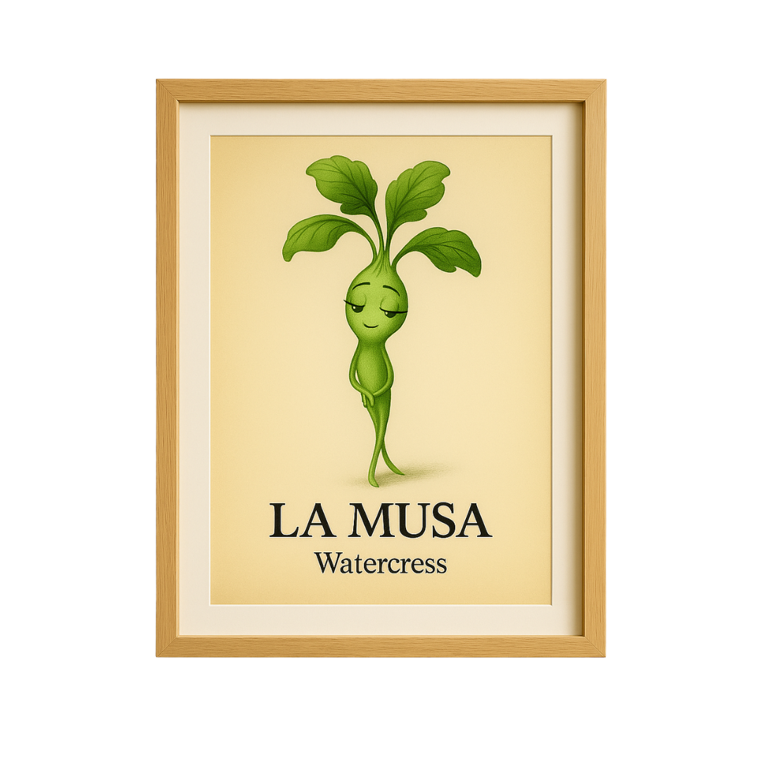 Watercress – La Musa (The Muse)