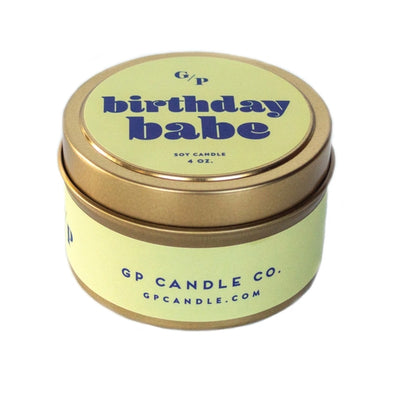 Birthday Babe Candle Tin