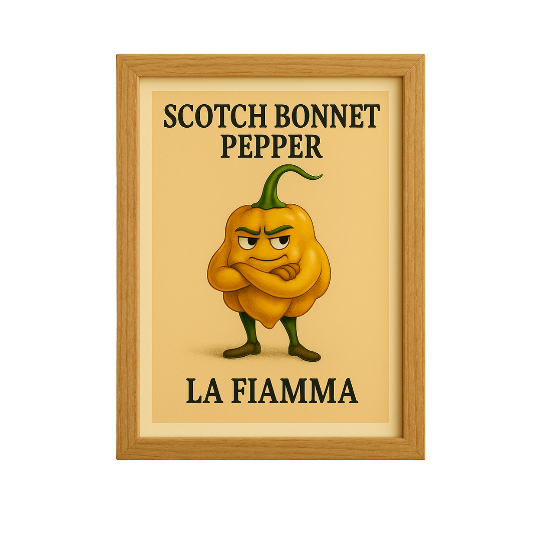 Scotch Bonnet Pepper — La Fiamma (The Flame)