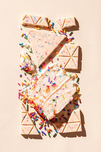 Birthday Cake Chocolate Bar by Compartes