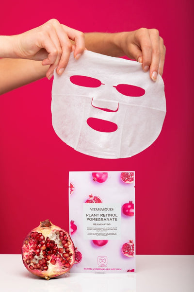 Retinol Pomegranate Face Sheet Mask