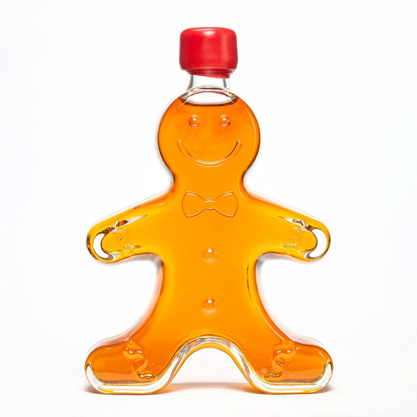 Pure Vermont Maple Syrup, Gingerbread Man Glass by Silloway Maple