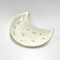 Copy of Moon Trinket Tray Dish (White)