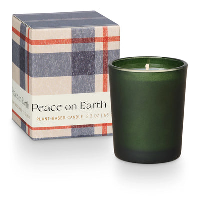 Peace on Earth Boxed Votive Candle