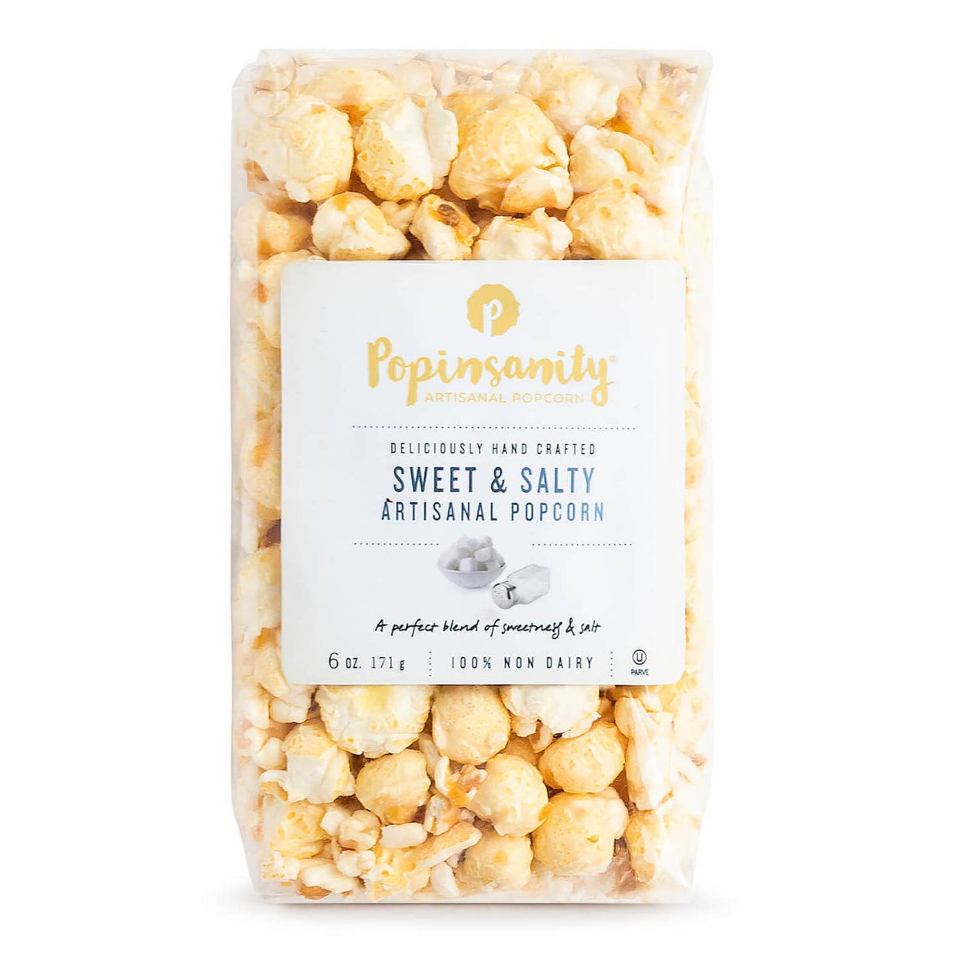 Sweet & Salty Gourmet Popcorn (Small) by Popinsanity Gourmet Popcorn