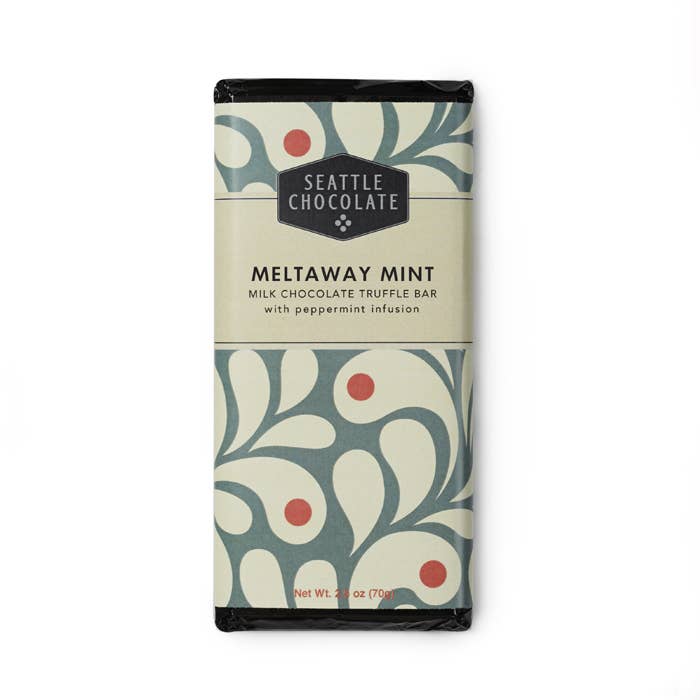 Meltaway Mint Truffle Bar By Seattle Chocolate