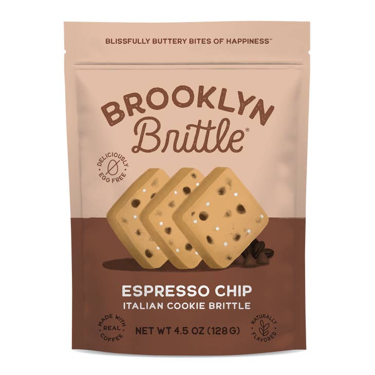 Espresso Chip Cookie Brittle by Brooklyn Brittle