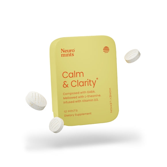 Calm and Clarity Mints (Honey Lemon) by Neuro Mints