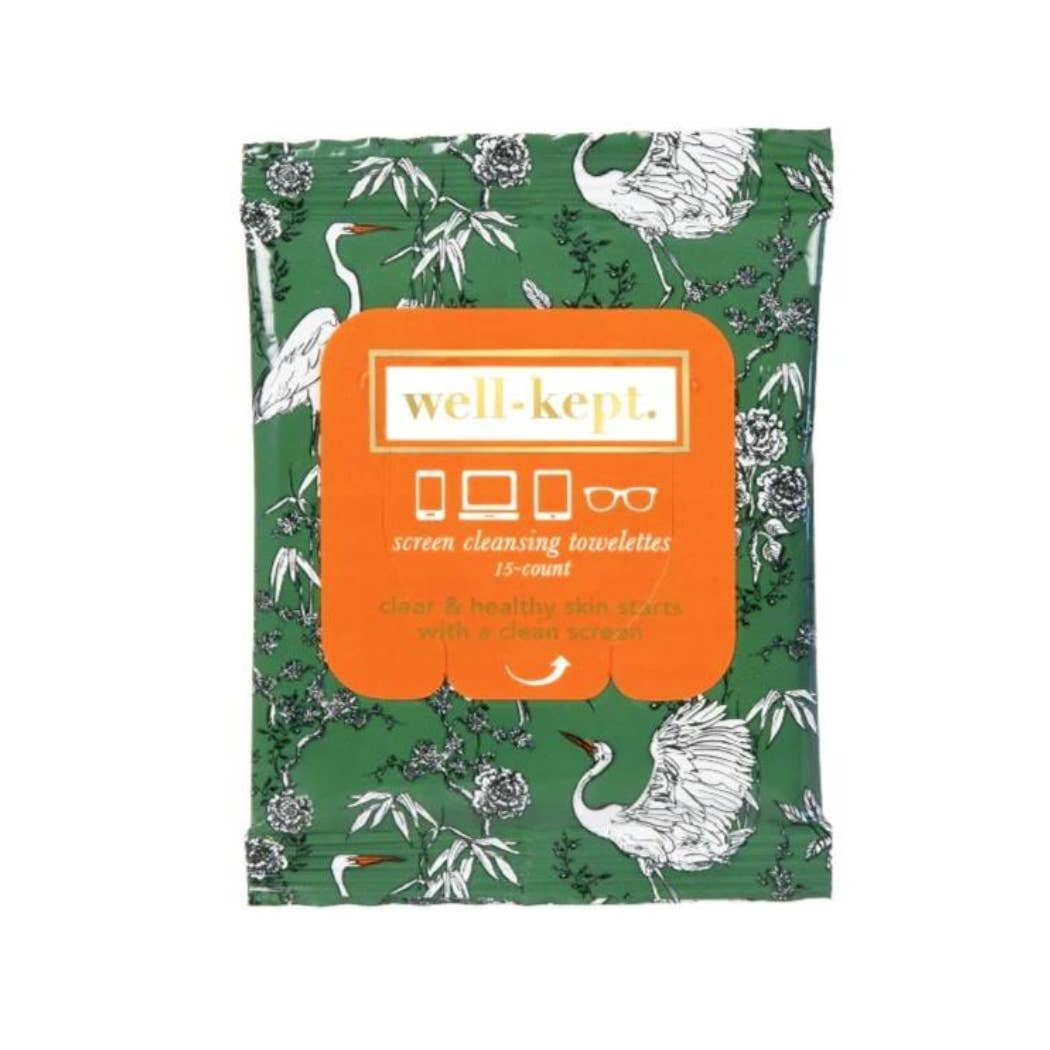 Garden Party Screen Cleansing Towelettes/ Tech Wipes