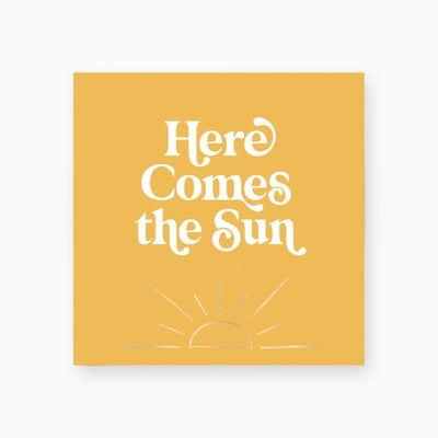 Here Comes the Sun, Small Double-Sided Match