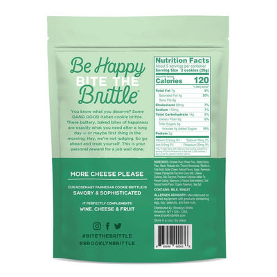 Rosemary Parmesan Cookie Brittle by Brooklyn Brittle