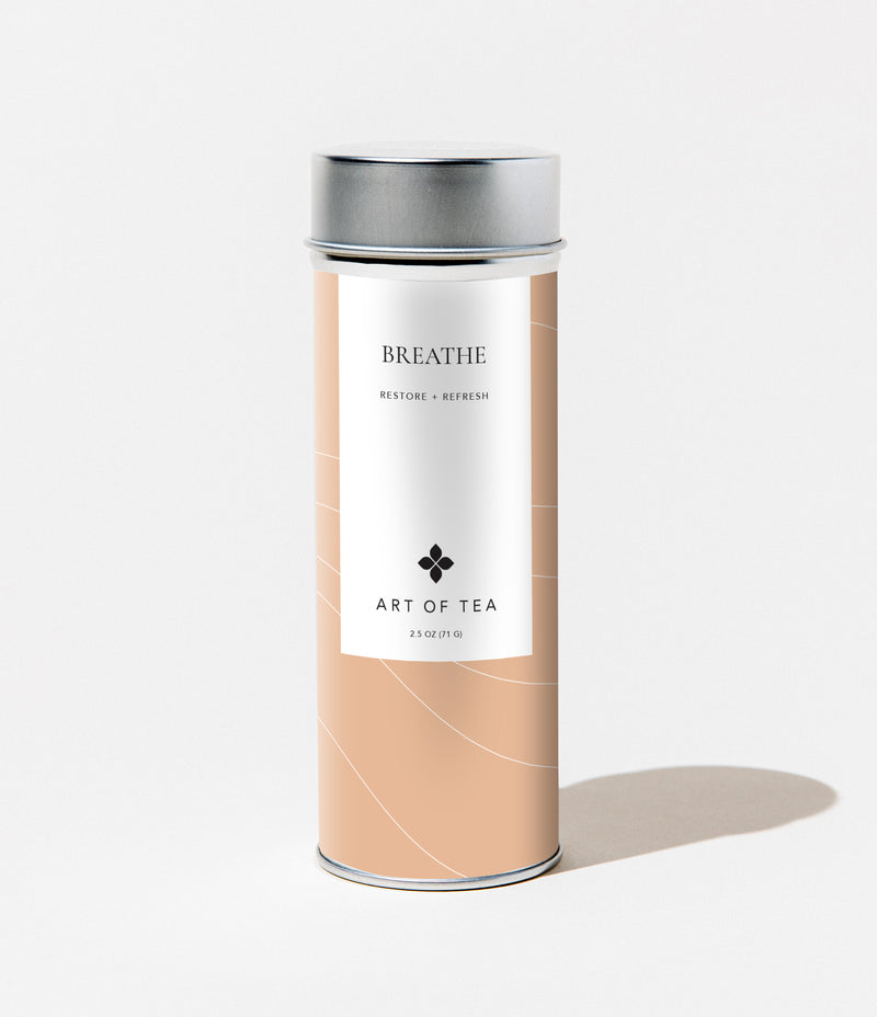 Breathe Tall Canisters By Art or Tea