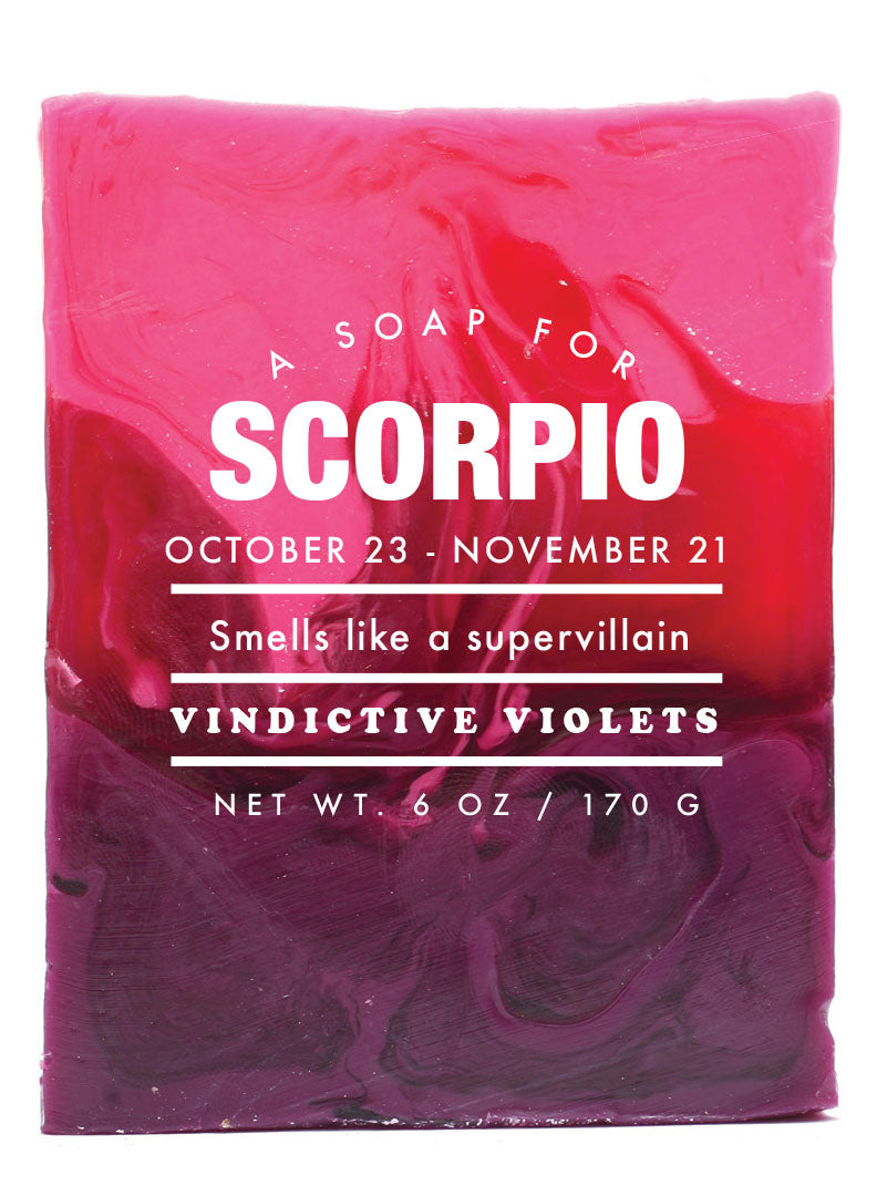 Astrology Soap (Scorpio)