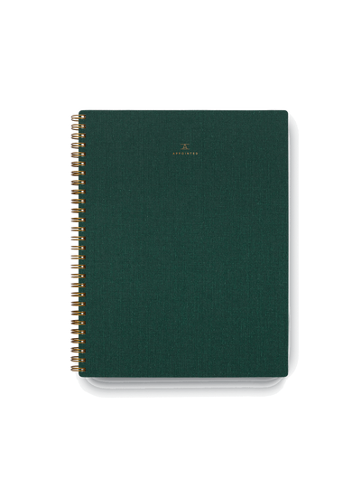Hunter Green Notebook by APPOINTED. CO.