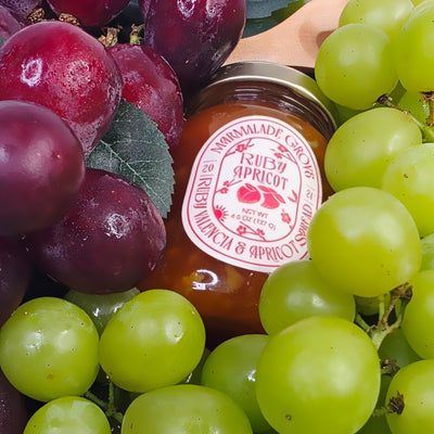 🍇 Ruby Apricot – Grape & Jam Basket