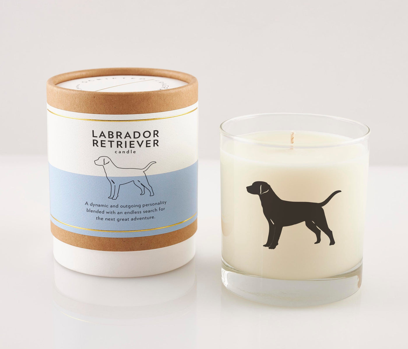 Labrador Retriever Dog Breed Soy Candle By Scripted Fragrance