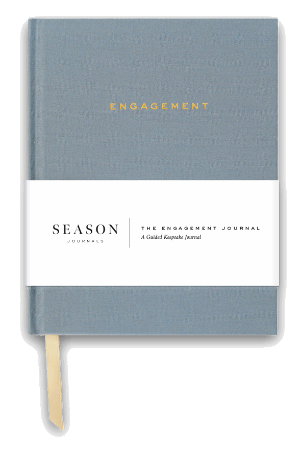 Engagement Notebook Dark gray by Season Journals