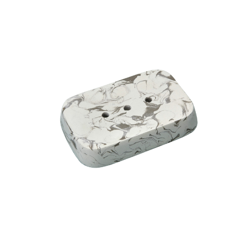 Marbled Cement Soap Dish