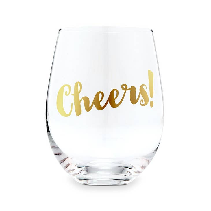 Stemless Wine Glass (Cheers) By Weddingstar Inc.