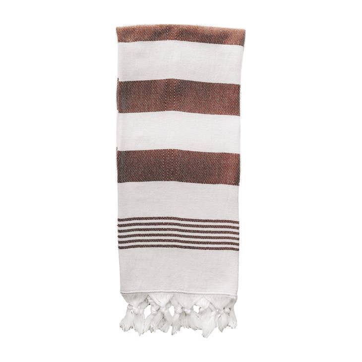 Turkish Cotton Hand Towel, Neutral Kitchen Towel