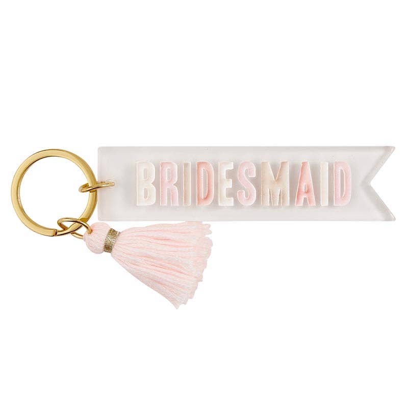 Acrylic Key Tag (Bridesmaid)