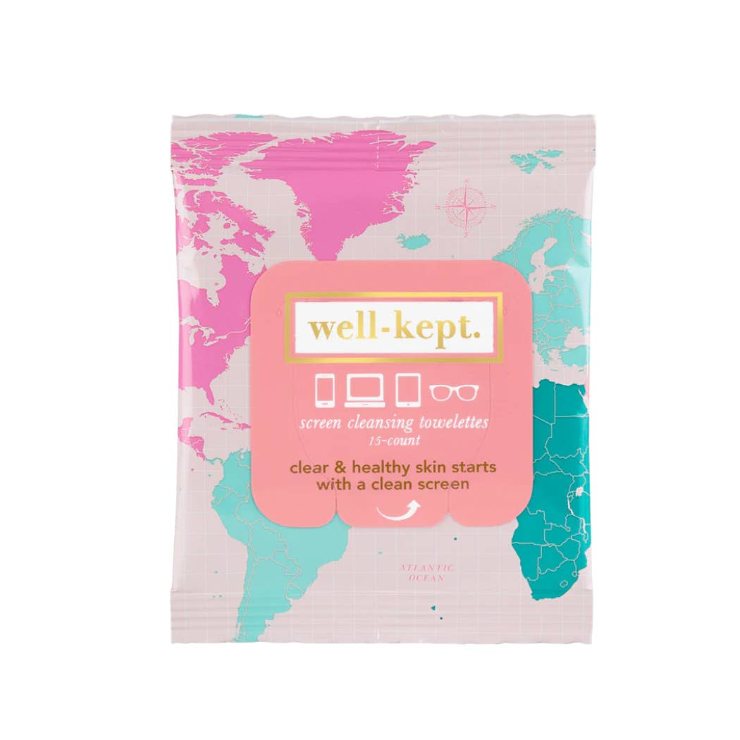 The Globe Screen Cleansing Towelettes/ Tech Wipes