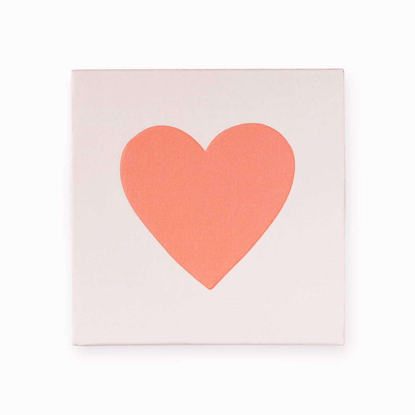 Embossed Pink Heart Matches