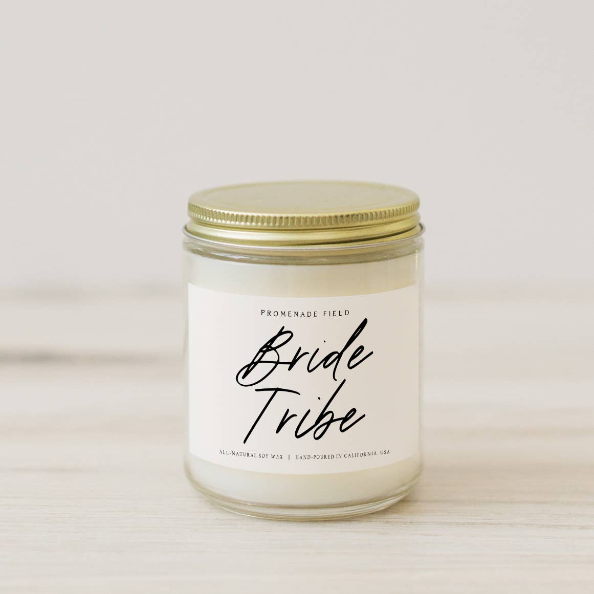Bride Tribe Soy Candle (Peony & Cashmere)
