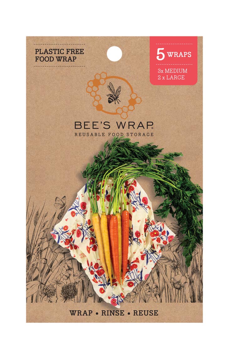New! Full Bloom-5 pack - by Bee's Wrap