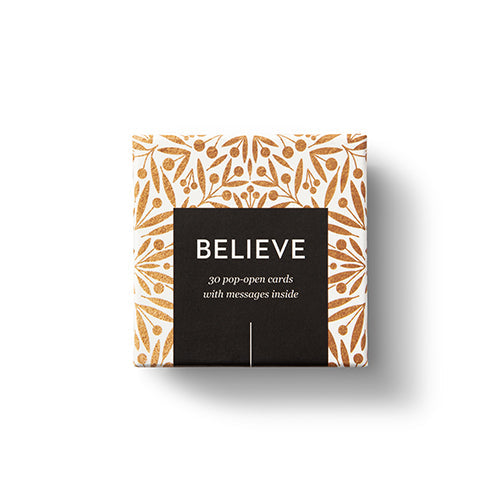 Believe Pop-Open Cards By LIVE-INSPIRED