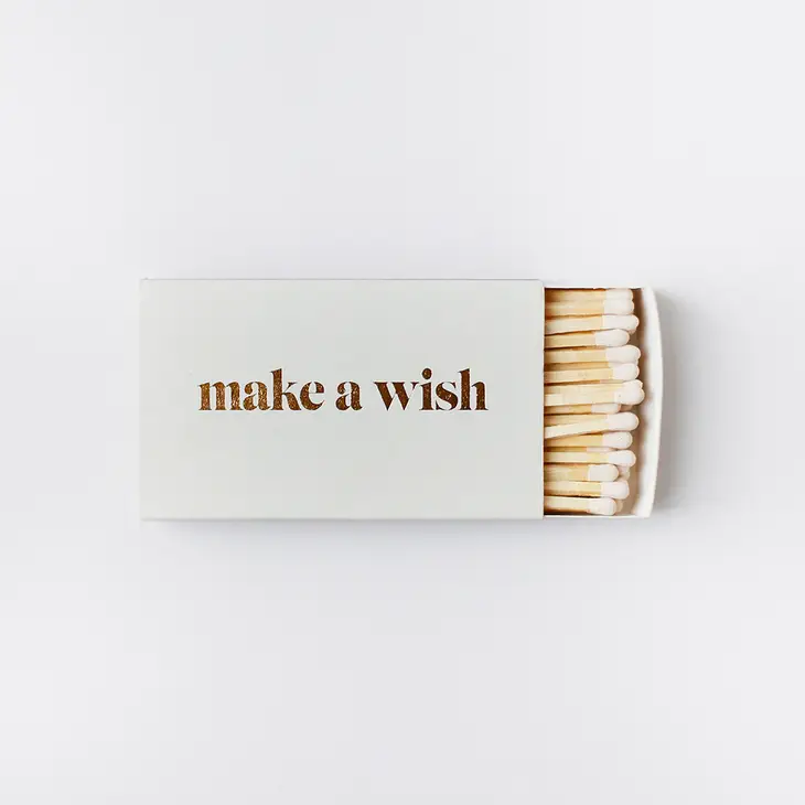 Statement Matches - Make a Wish/Sage by Brooklyn Candle Studio