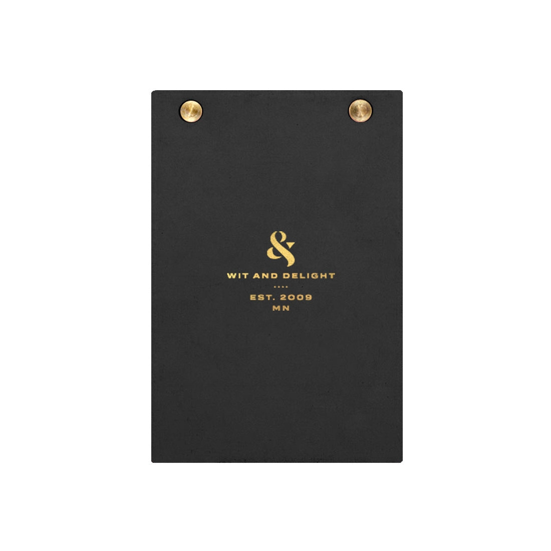 Desktop Notepad black by Wit and Delight