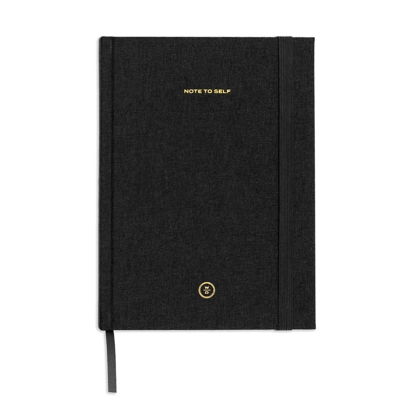 Note to Self Journal Black by WIT & DELIGHT