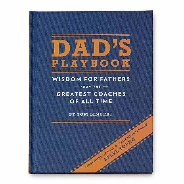 Dad's Playbook This game-changing book is filled with inspirational sports quotes for rookie dads.