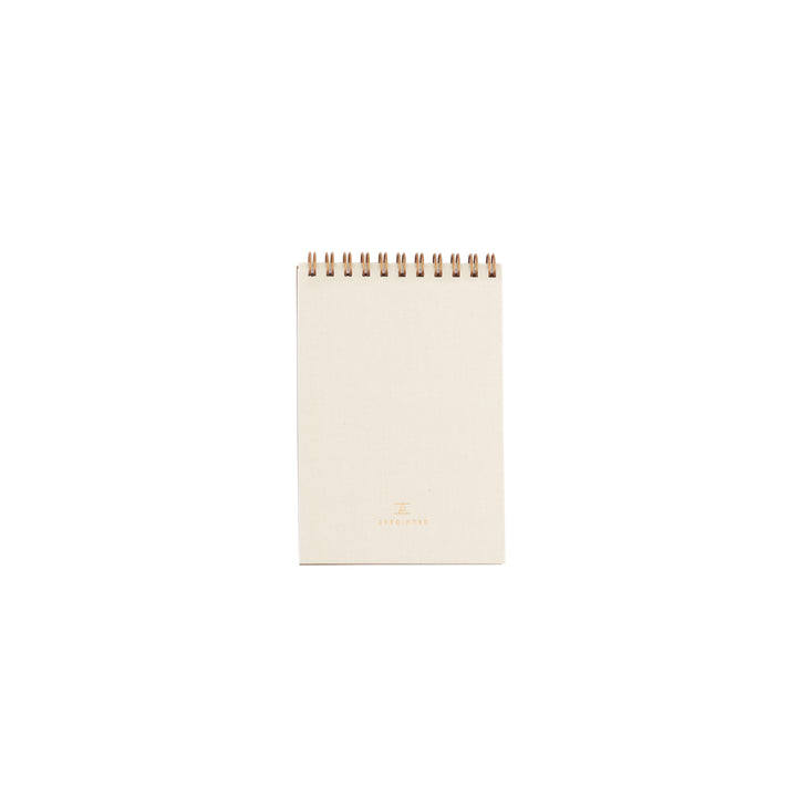 Natural Linen Pocket Notepad