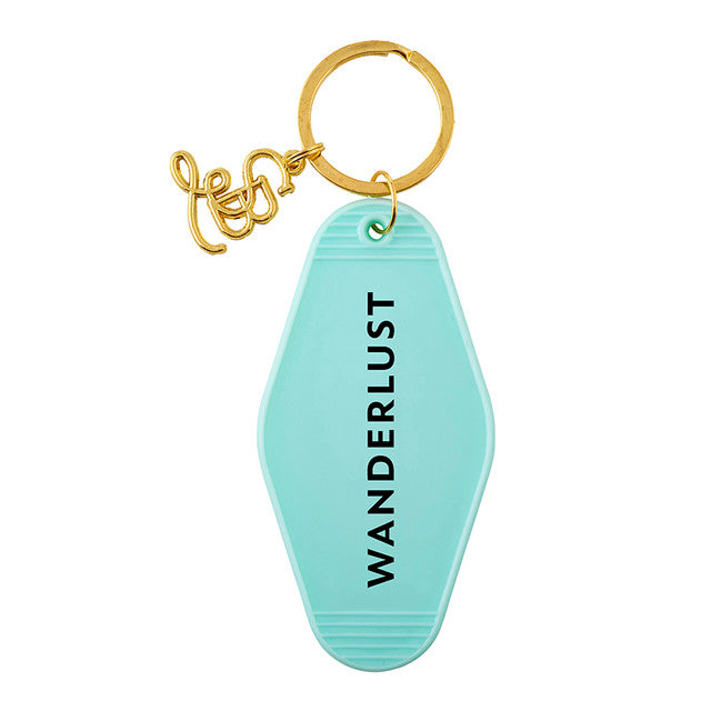 Vintage Motel Key Tag - Wanderlust by Santa Barbara Design Studio