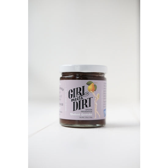 Rhubarb Lavender Spoon Preserve by Girl Meets Dirt