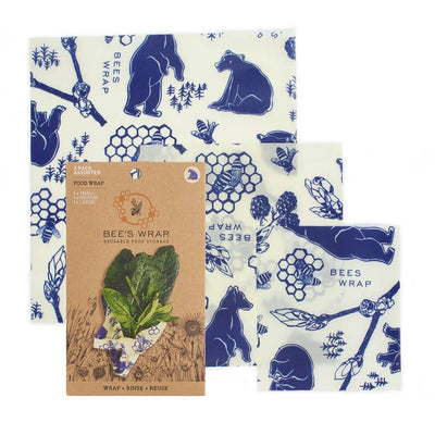 3 Pack - Bees + Bears by Bee's Wrap