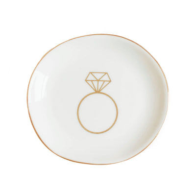Engagement Ring Jewelry Dish By SWEET WATER DECOR