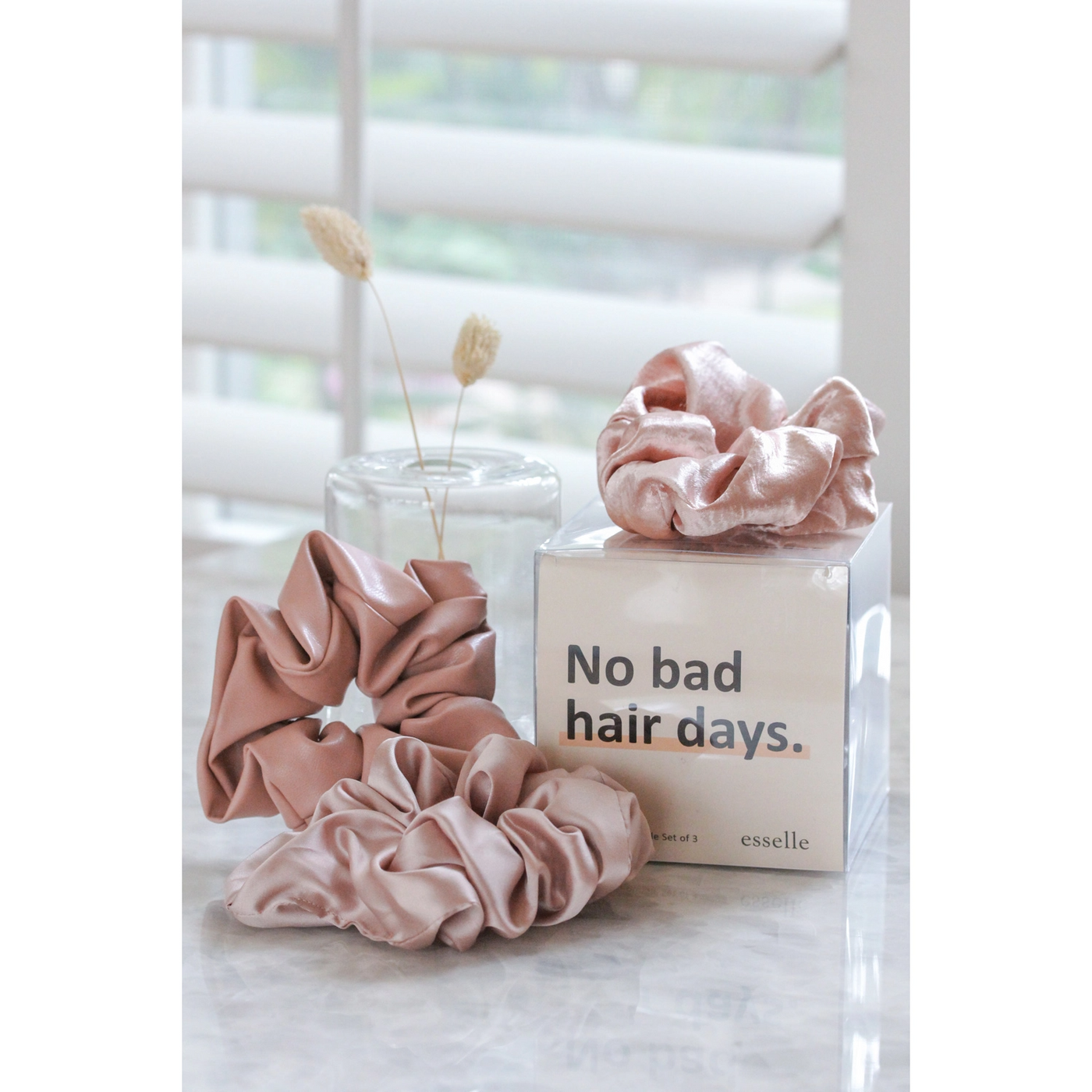 Scrunchies Mix Bundle - Rose