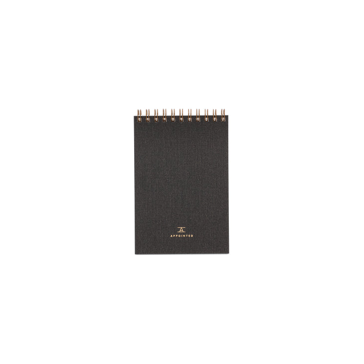 Charcoal Gray Pocket Notepad by Appointed Co.